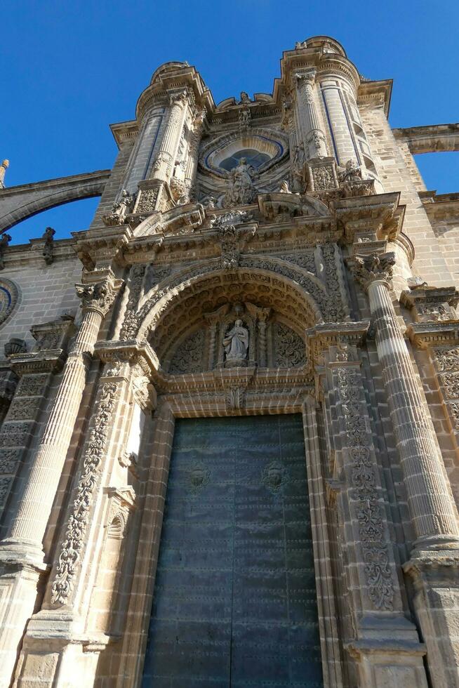 Jerez de la Frontera, a small and beautiful city very close to the city of Cadiz in the region of Andalusia in the south of Spain. photo
