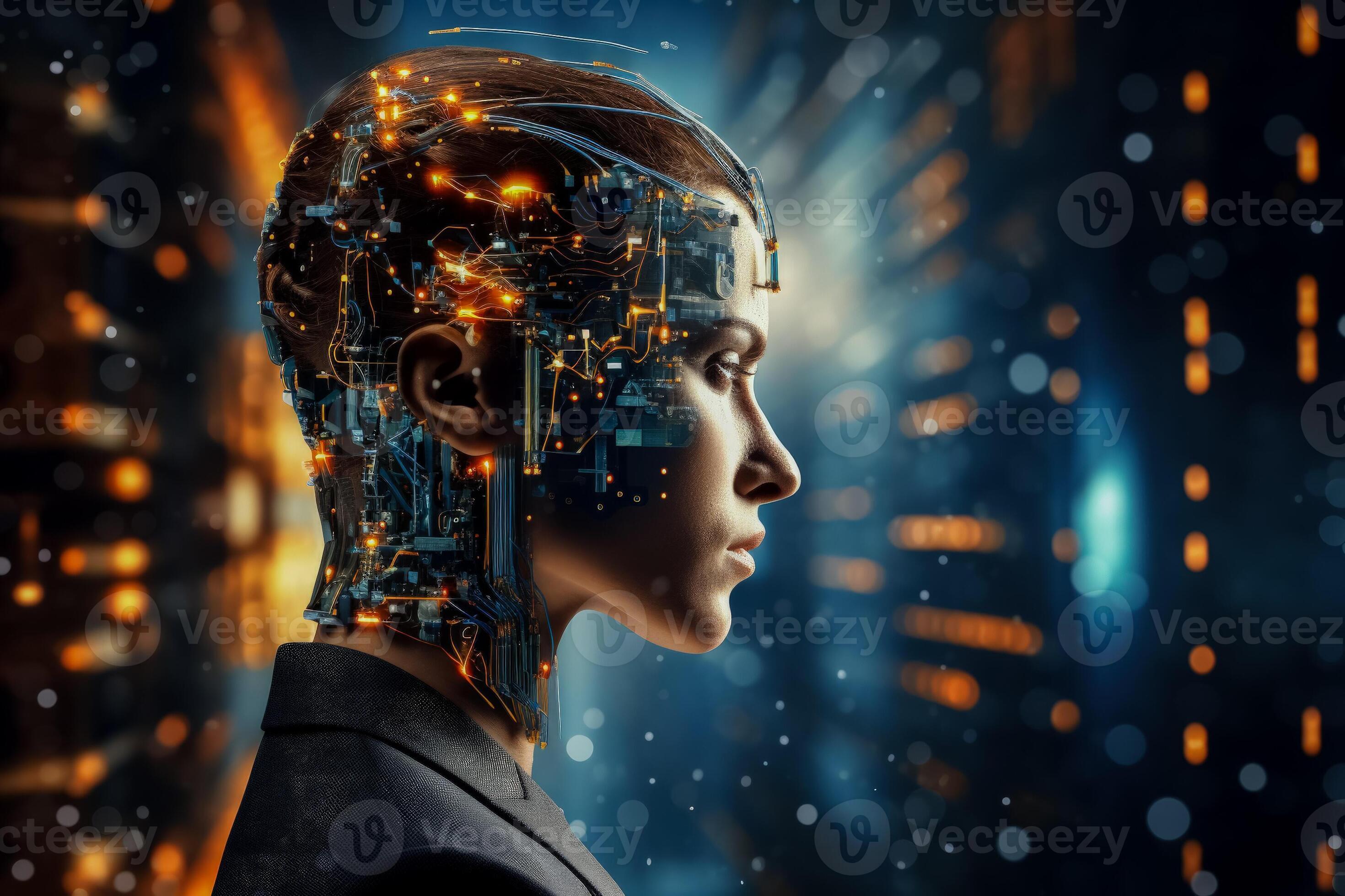 Cutting edge AI tech utilizes advanced algorithms to mimic human