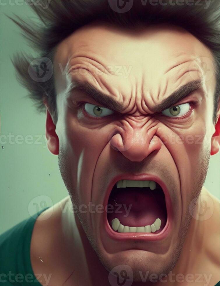 the fastest way to make someone angry illustration photo