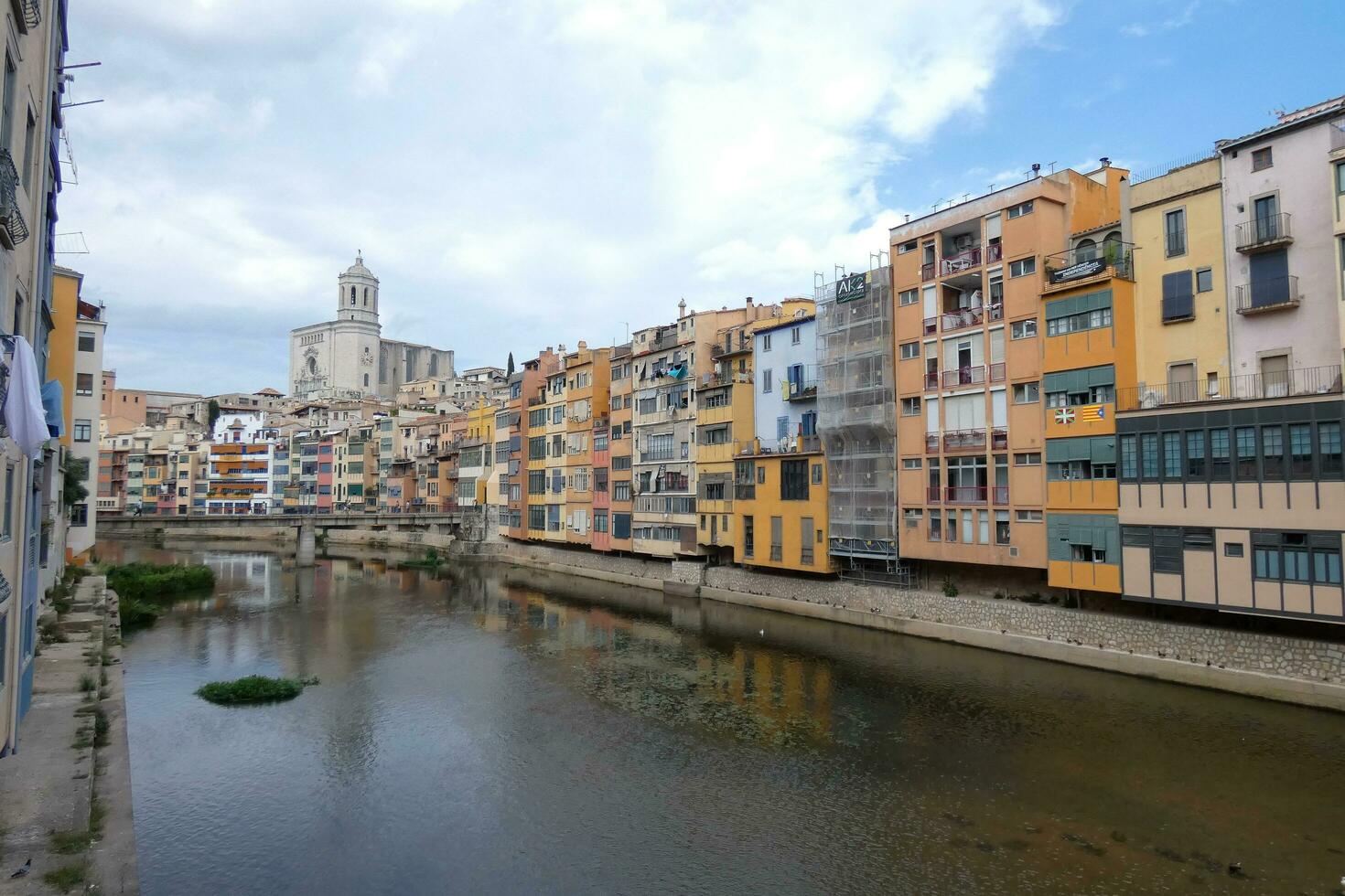 city of girona, old part of the city photo