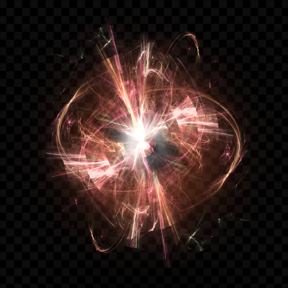 energy explosion light effect psd