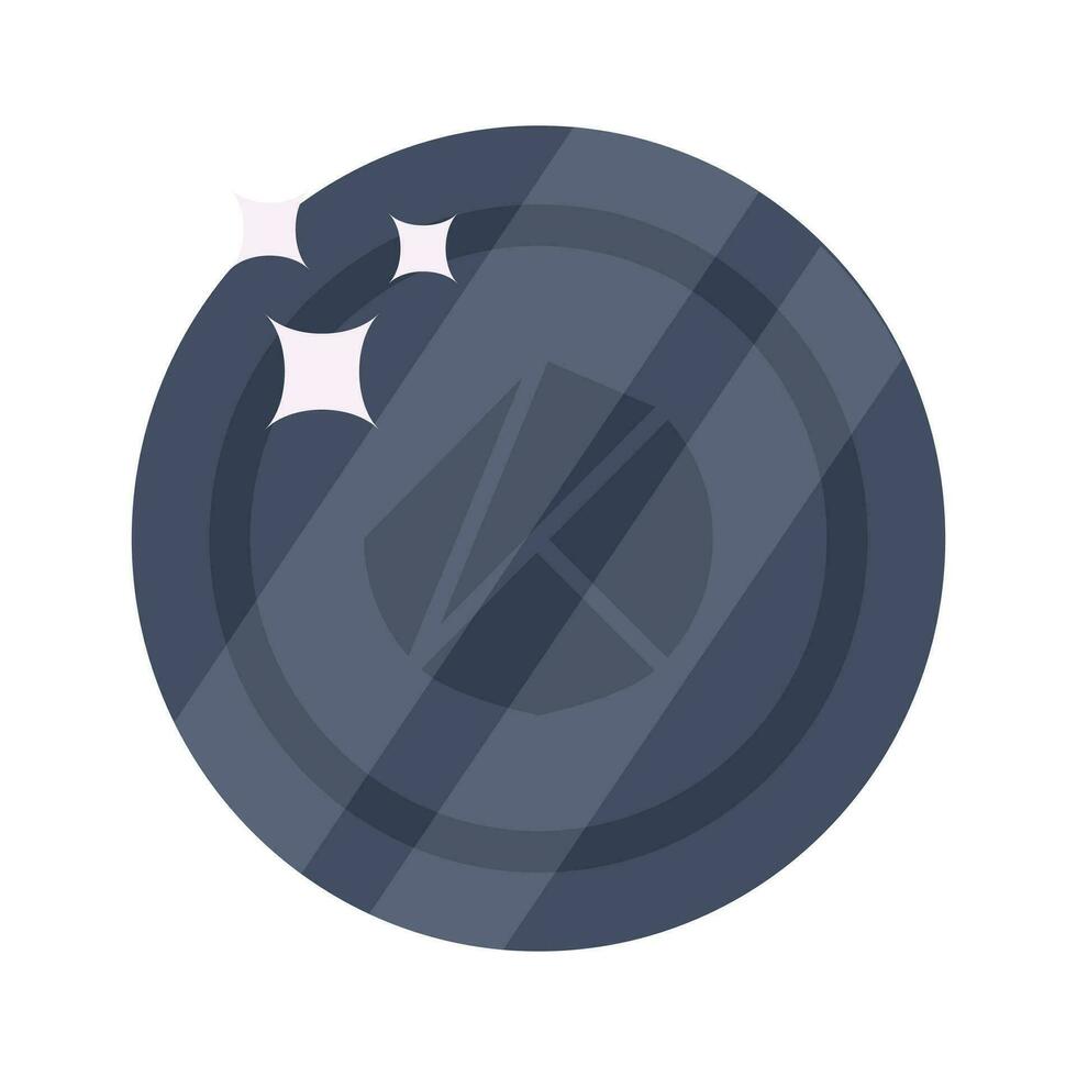 Well designed icon of Klayton coin, cryptocurrency coin vector design