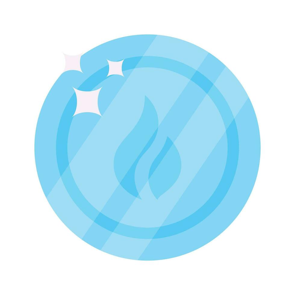 Well designed icon of Huobi Token coin, cryptocurrency coin vector design