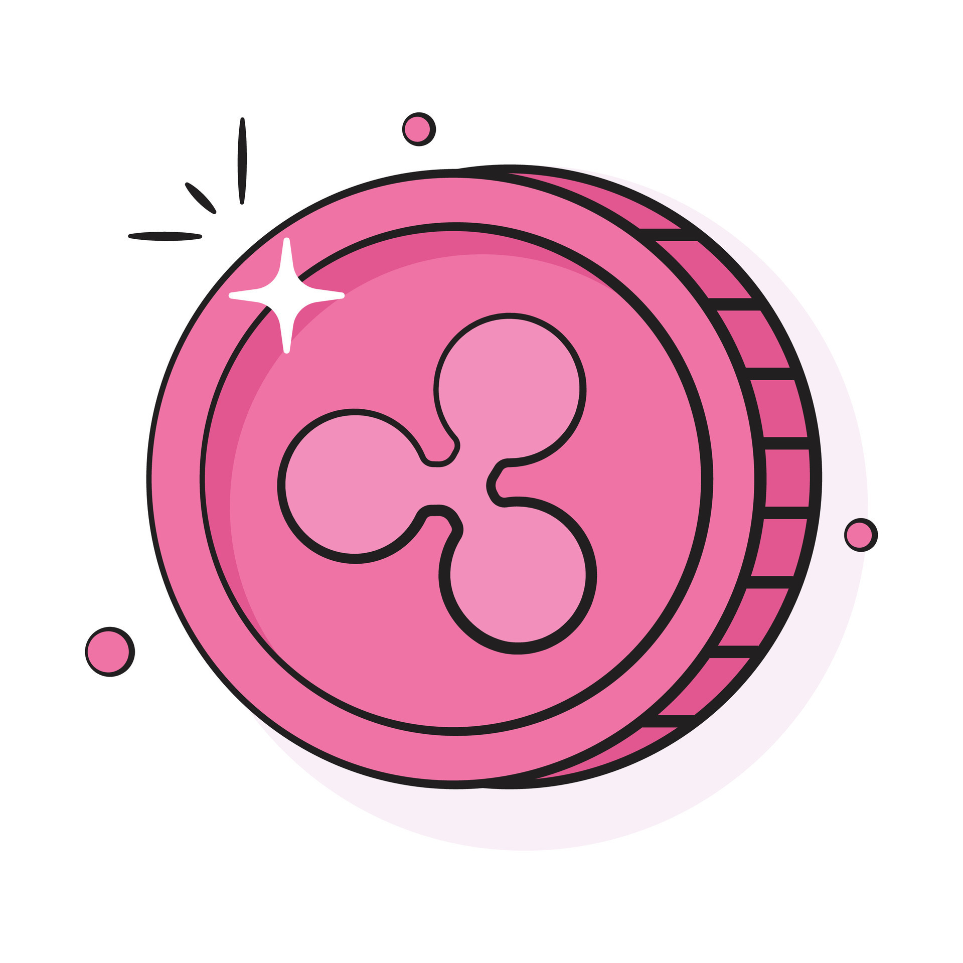 Well Designed Icon Of Ripple Coin Cryptocurrency Coin Vector Design well-designed-icon-of-ripple-coin-cryptocurrency-coin-vector-design