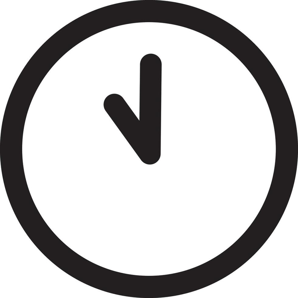 clock icon in trending flat style isolated on background. Clock icon page symbol for your web site design Clock icon logo, app, UI. Vector illustration clock icon, EPS10, Design.
