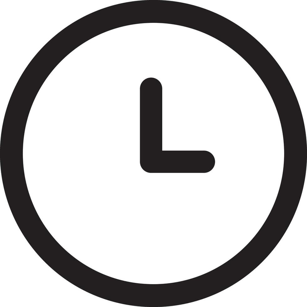 clock icon in trending flat style isolated on background. Clock icon page symbol for your web site design Clock icon logo, app, UI. Vector illustration clock icon, EPS10, Design.