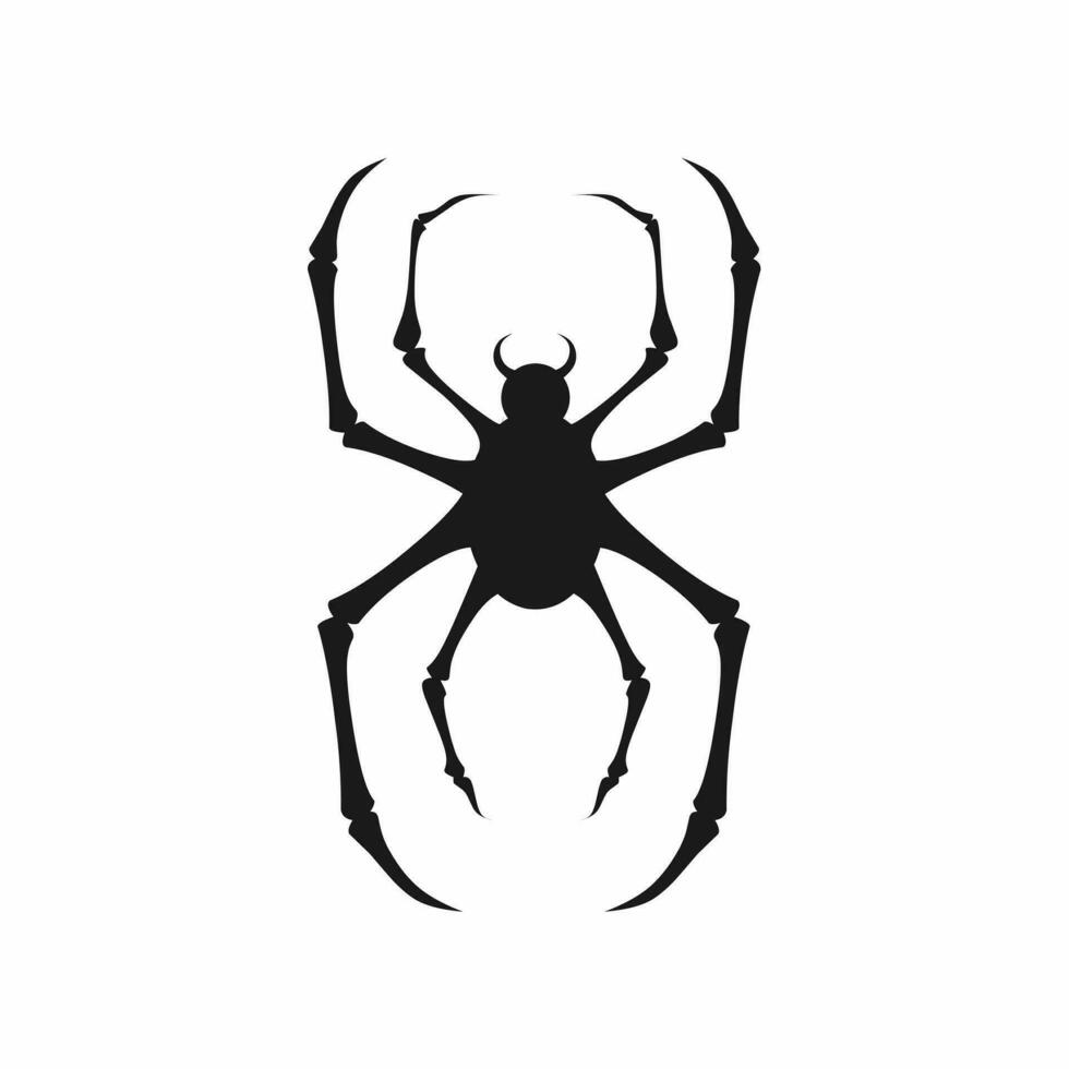 spider vector icon illustration isolated on white background