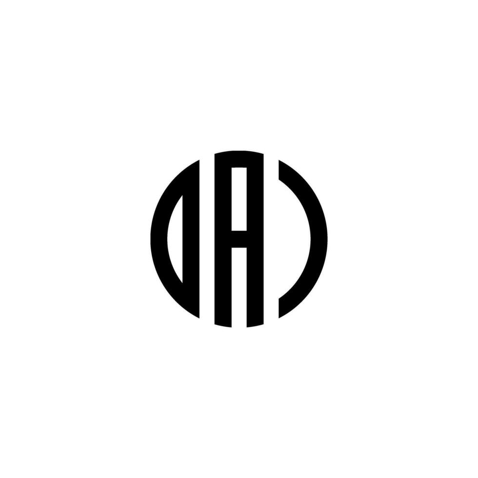 DAI Letter Logo Monogram Design vector Template. Abstract Letter DA Linked Logo