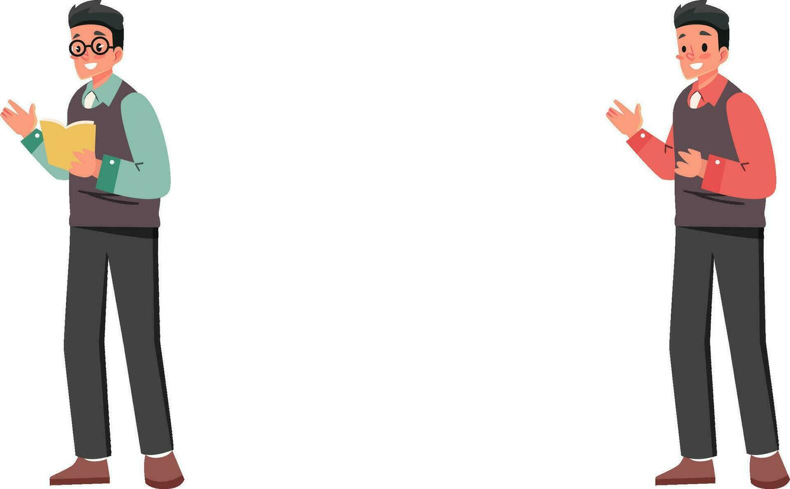 person with a clipboard vector