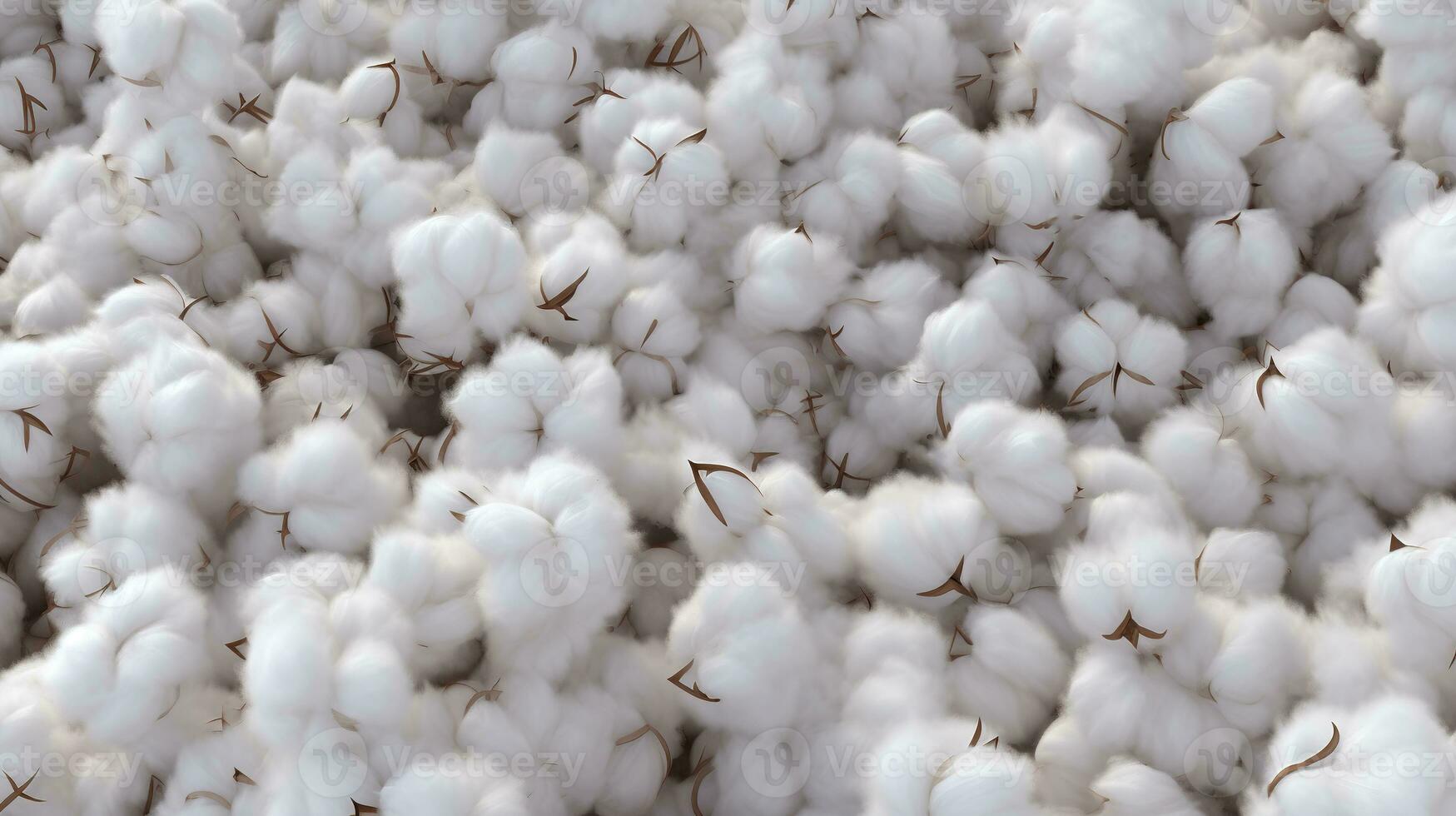 algodón flores antecedentes. cerca arriba de blanco mullido algodón flores símbolo de poder, abundancia y prosperidad. ai generado foto