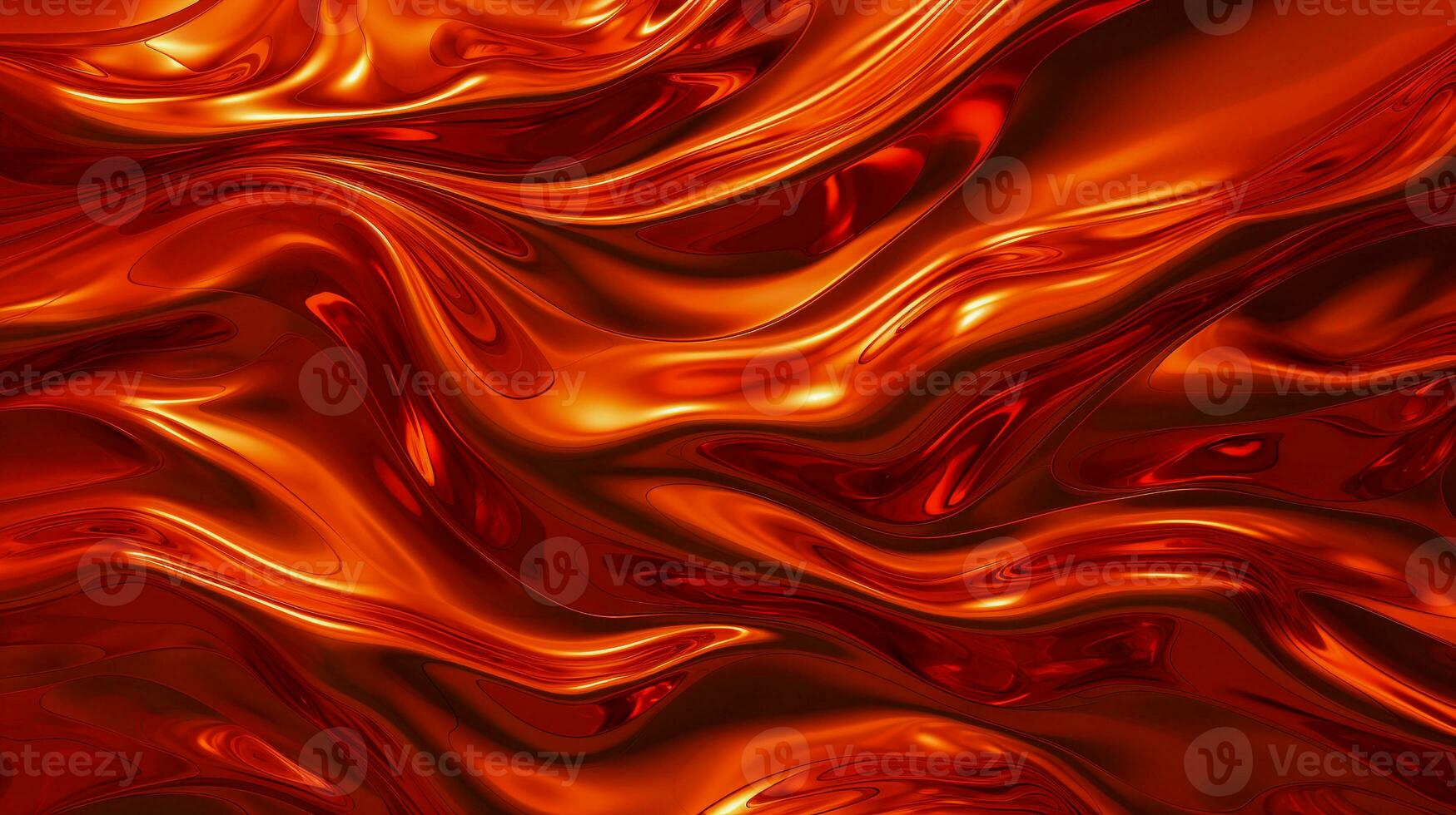 Abstract red background with smooth lines and waves. Modern red colored poster,color dynamic wave flow. Digital background. photo