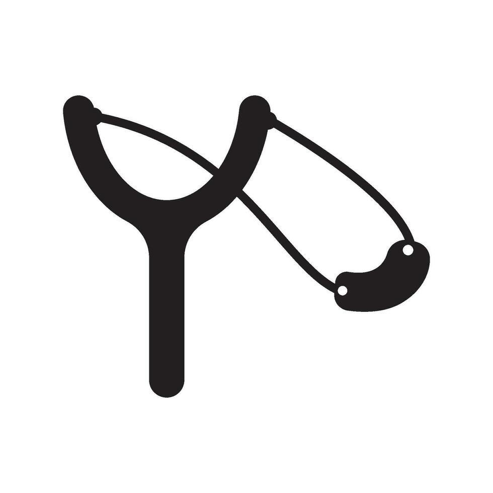 slingshot vector icon