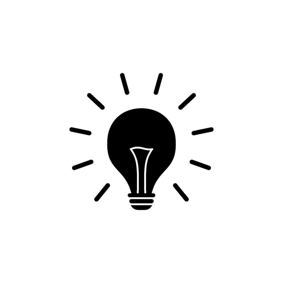 bulb icon vector design templates