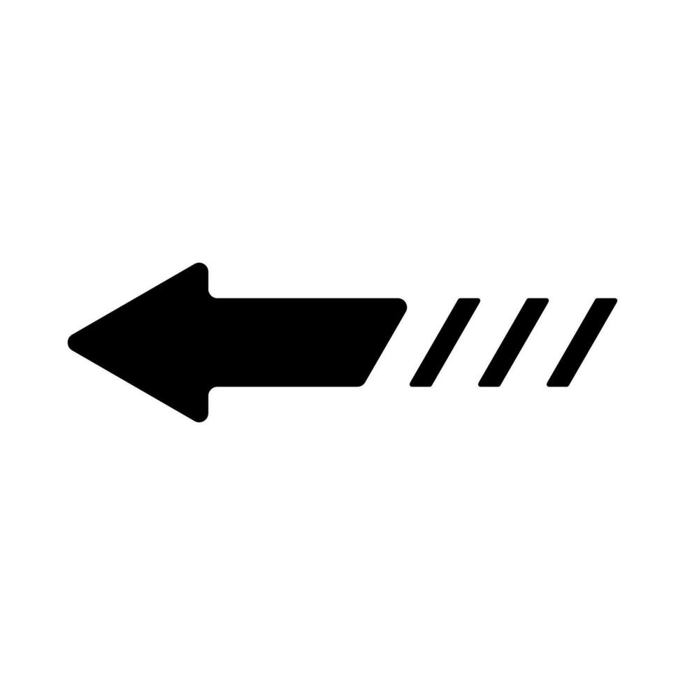 icon arrow,right,left  arrows isolated white background vector