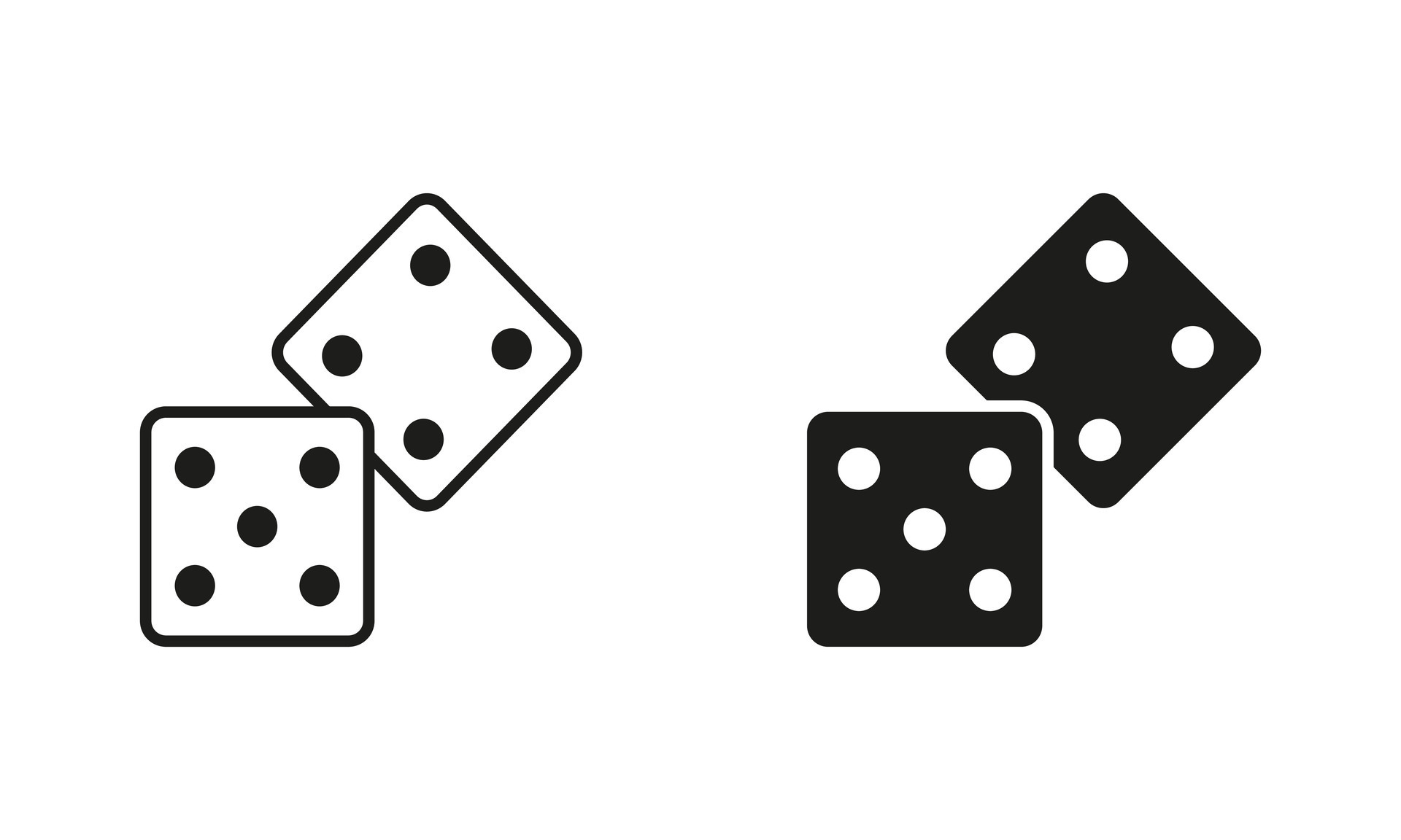 Rolling Dice Vector Art, Icons, and Graphics for Free Download