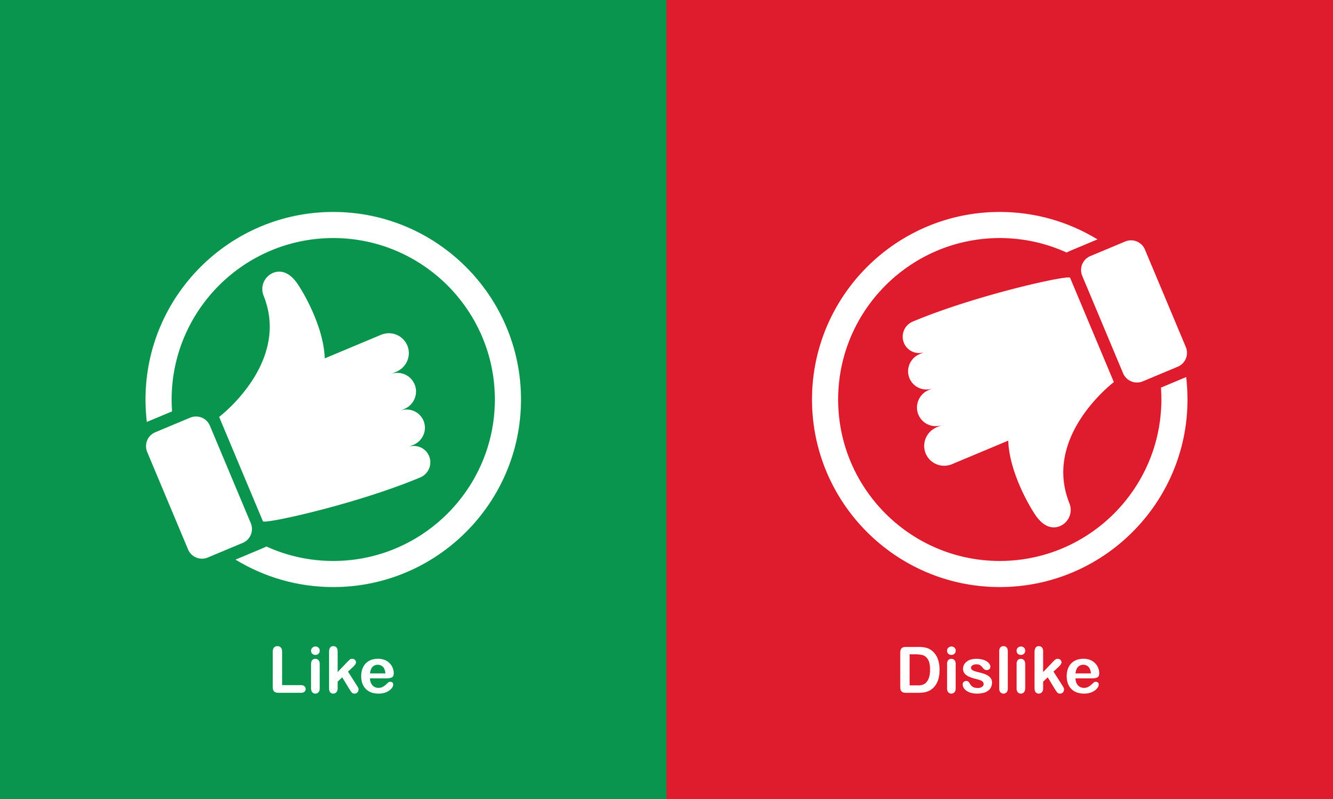 Red Dislike Button Red Dislike Button