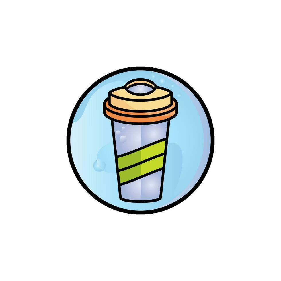 paper cup icon design vector templates