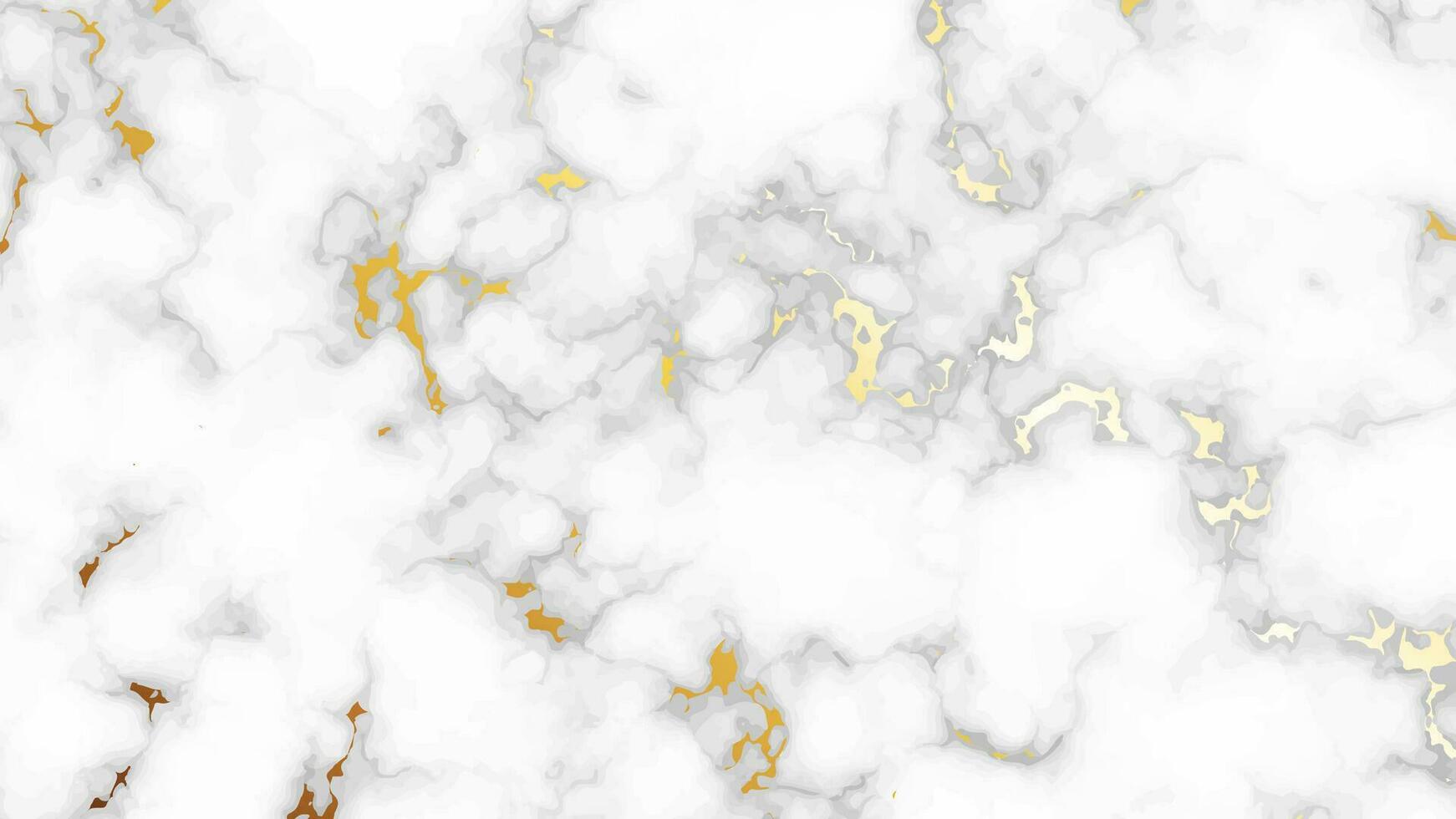 Gold marble texture background vector