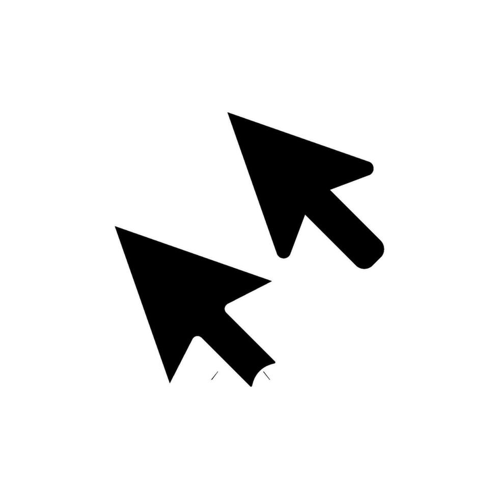 cursor icono vector diseño plantillas