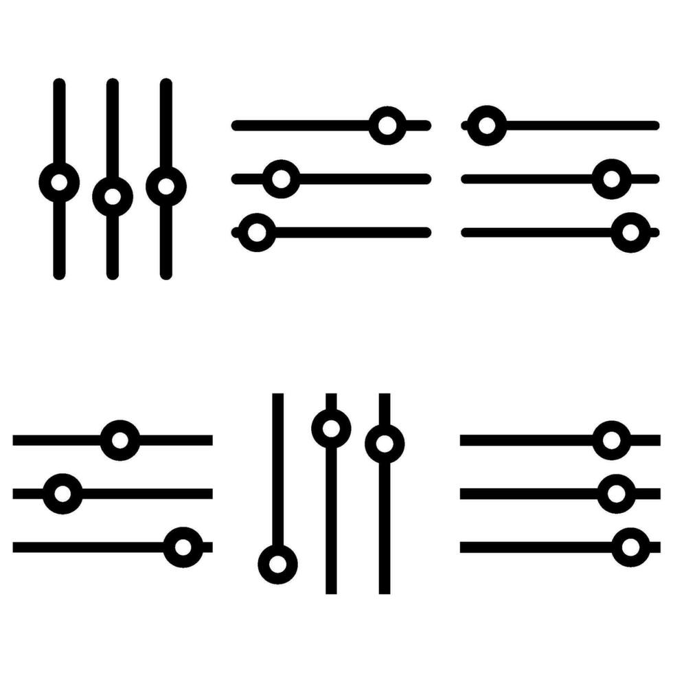 filtrar icono vector diseño plantillas