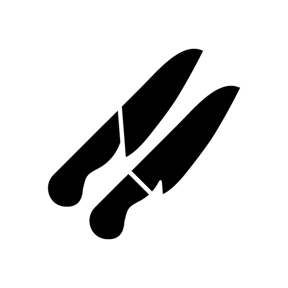 cuchillo icono diseño vector plantillas