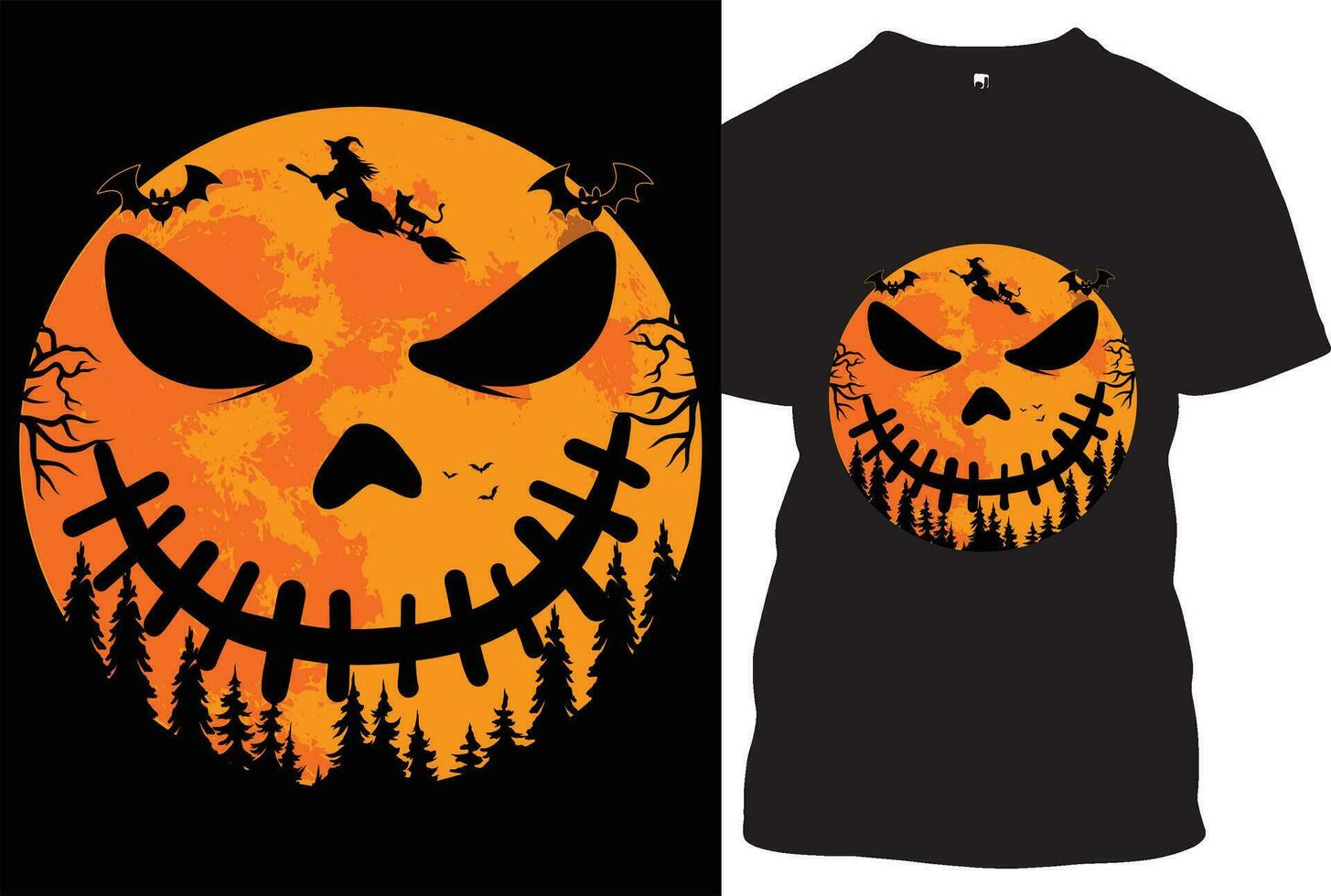 Halloween t shirt vector design