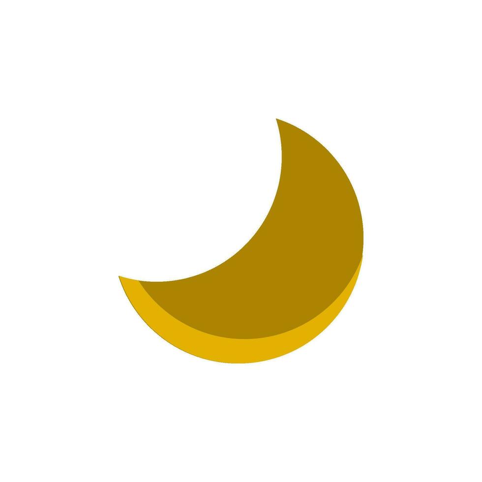 moon icon vector design template