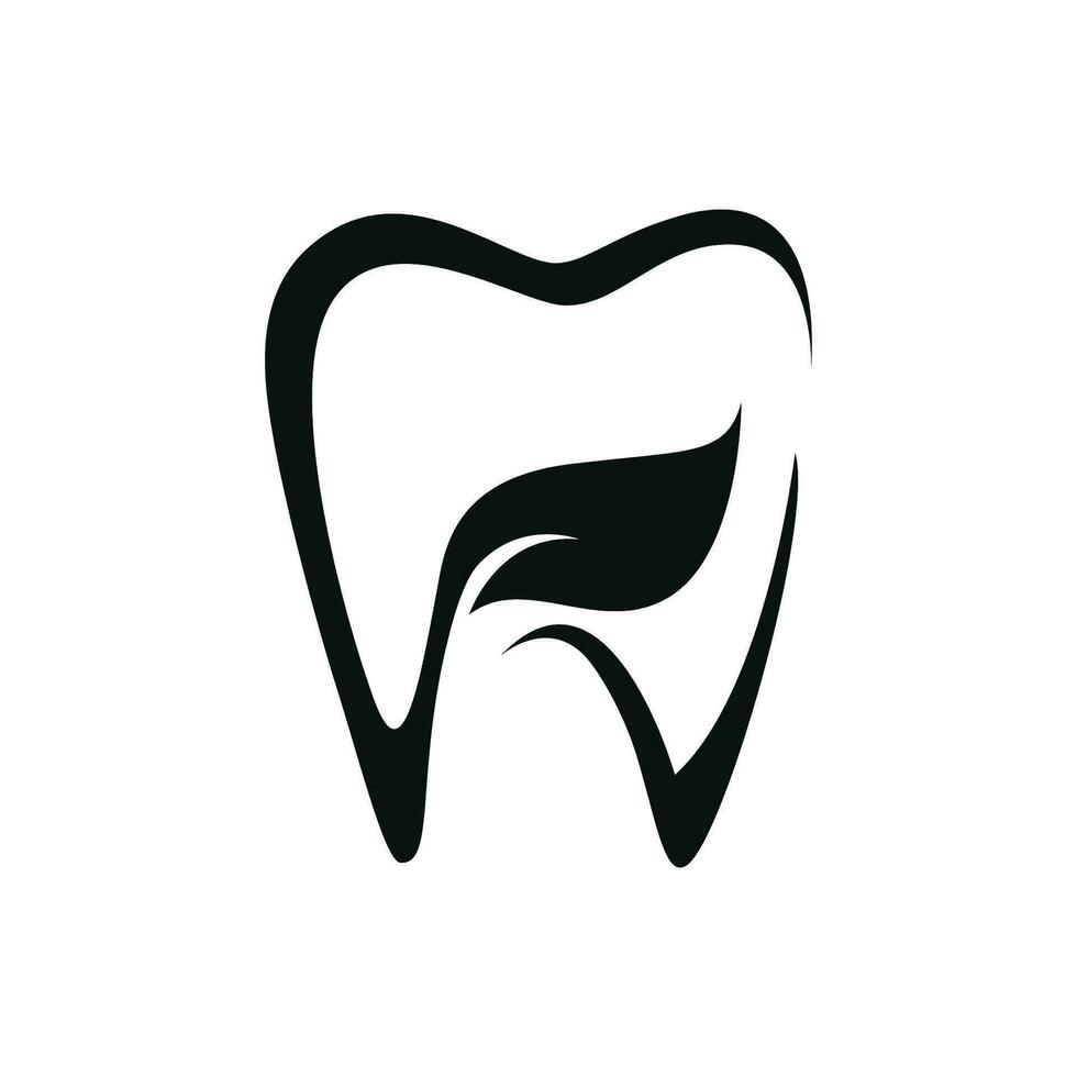 plantilla de vector de diseño de logotipo dental. logotipo de dentista creativo. logotipo vectorial de la clínica dental.