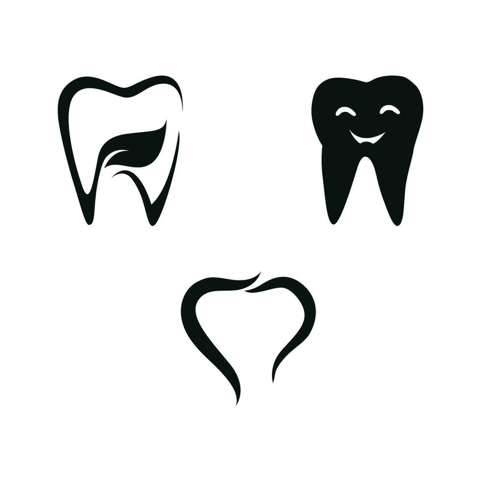 plantilla de vector de diseño de logotipo dental. logotipo de dentista creativo. logotipo vectorial de la clínica dental.