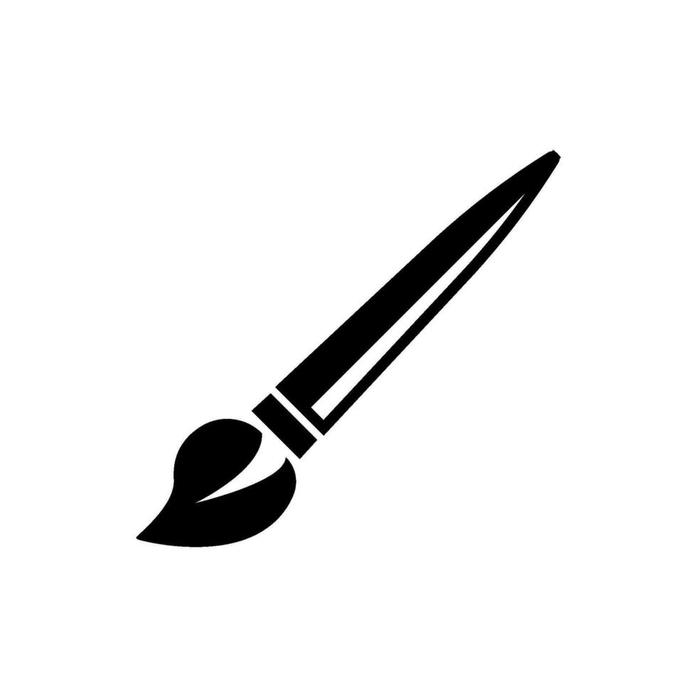 paint brush icon vector design templates