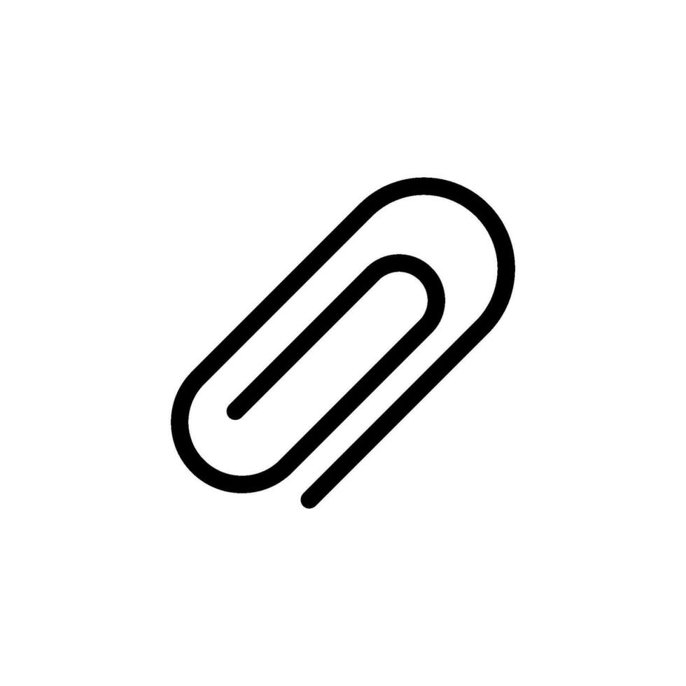 paper clip icon vector design templates