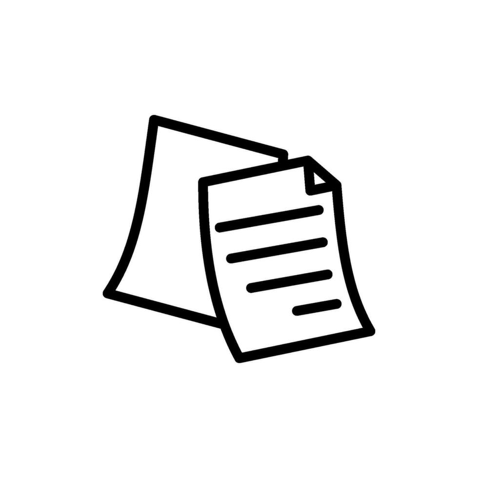 paper icon vector design templates