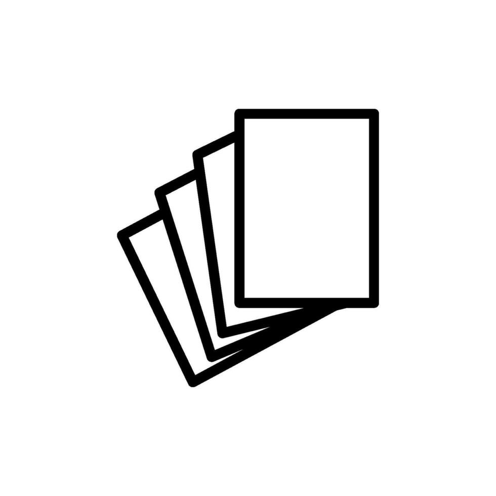 paper icon vector design templates