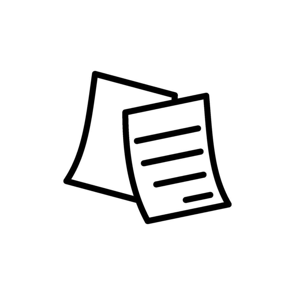 paper icon vector design templates