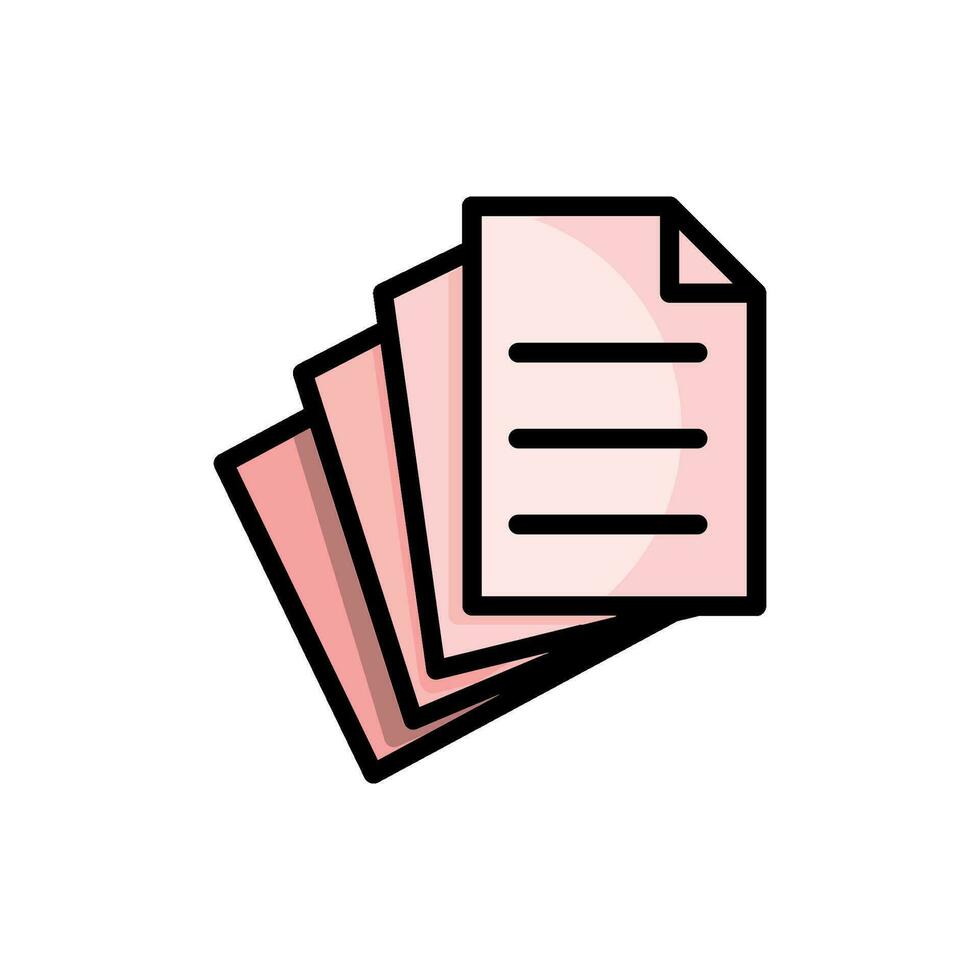 paper icon vector design templates