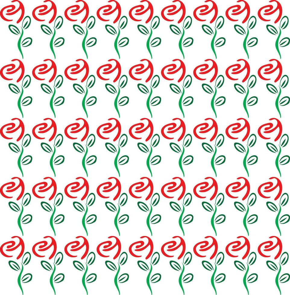 Geometric floral set of seamless patterns. White and black vector backgrounds. Simple illustrations.