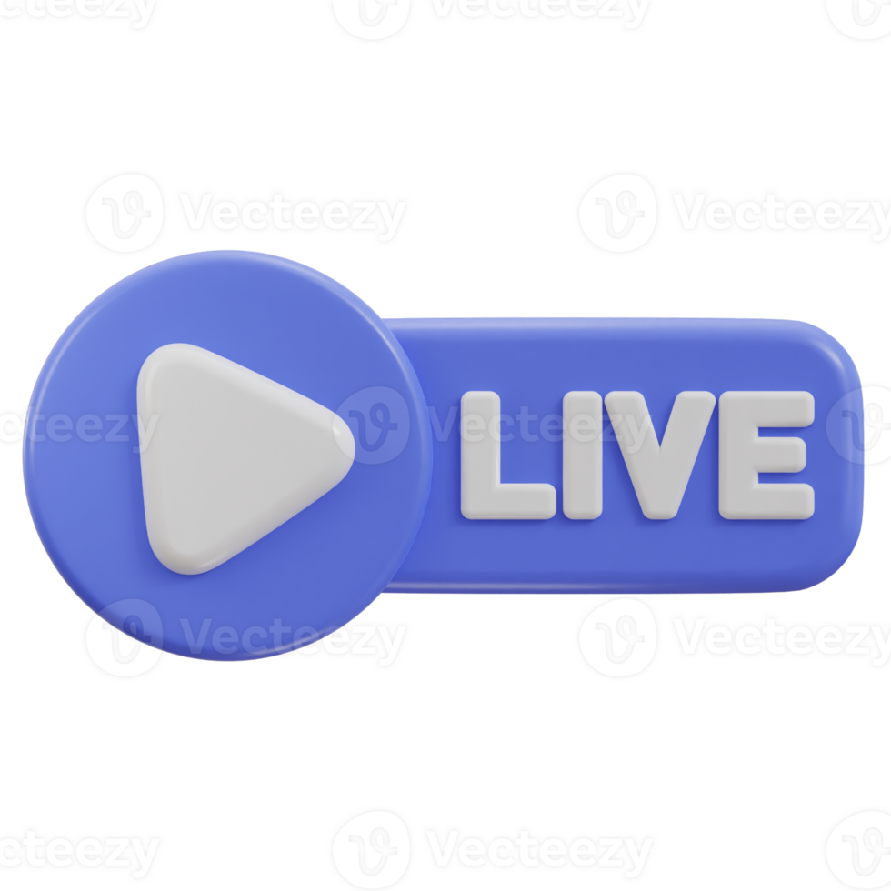 3d live streaming icon png