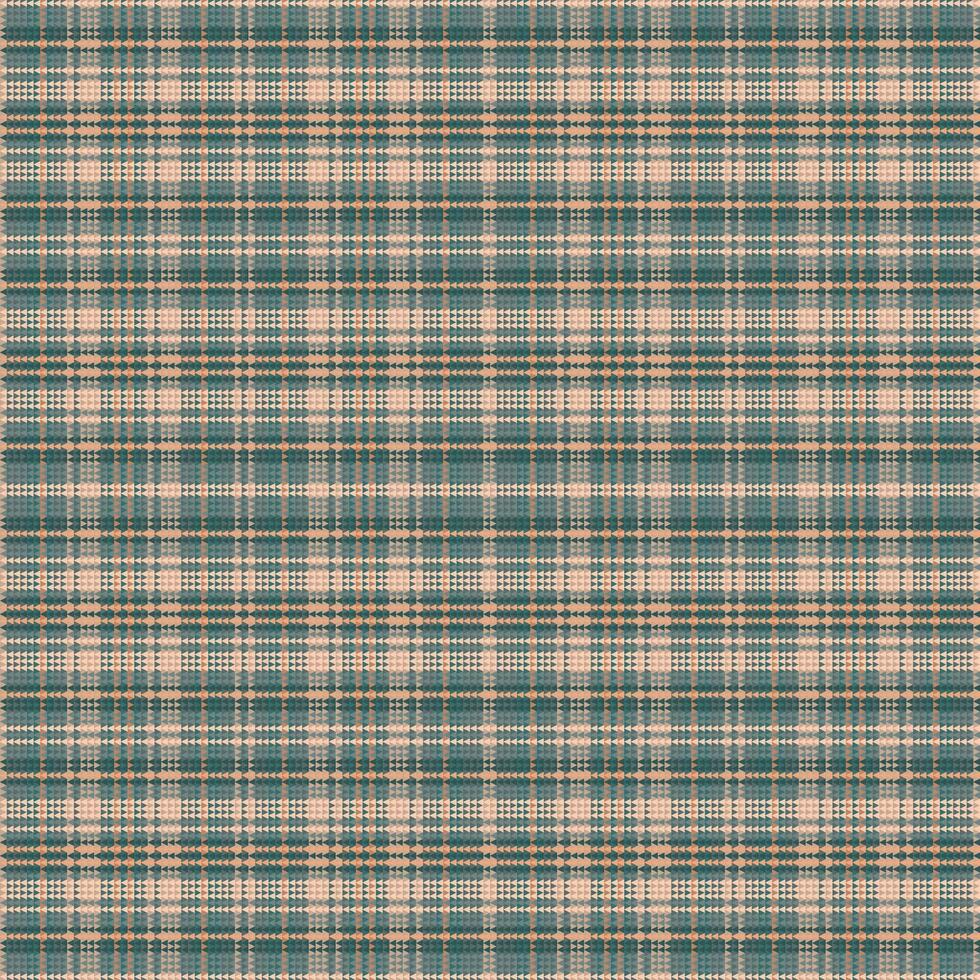 Tartan plaid pattern with texture and coffee color. vector