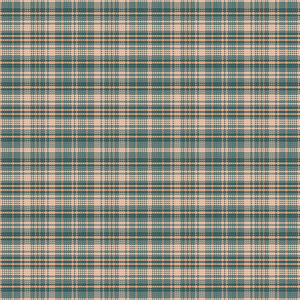 Tartan plaid pattern with texture and coffee color. vector