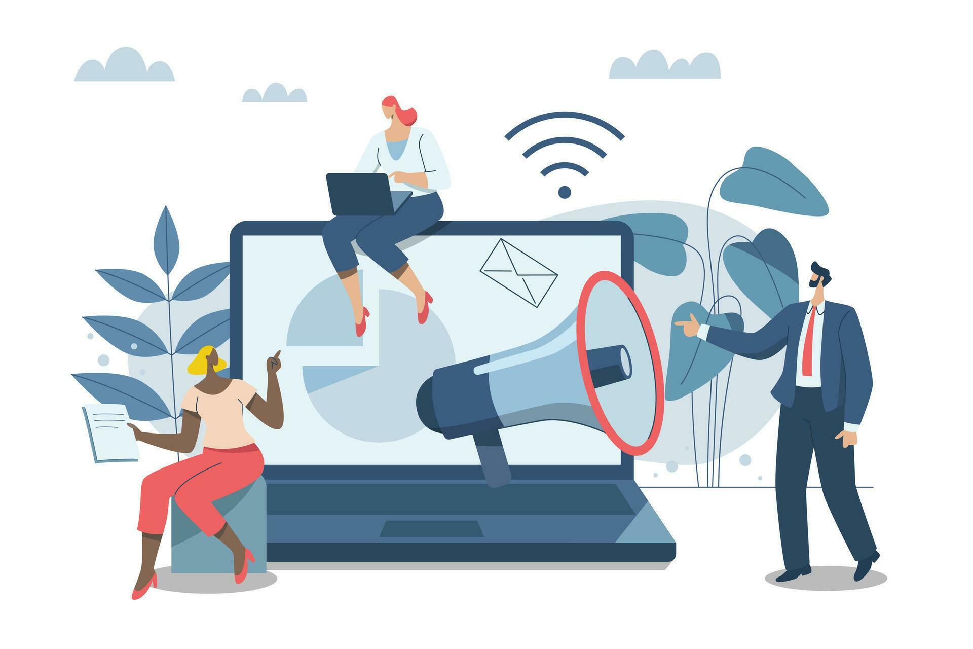 Promoting communication with customers, Sending important messages