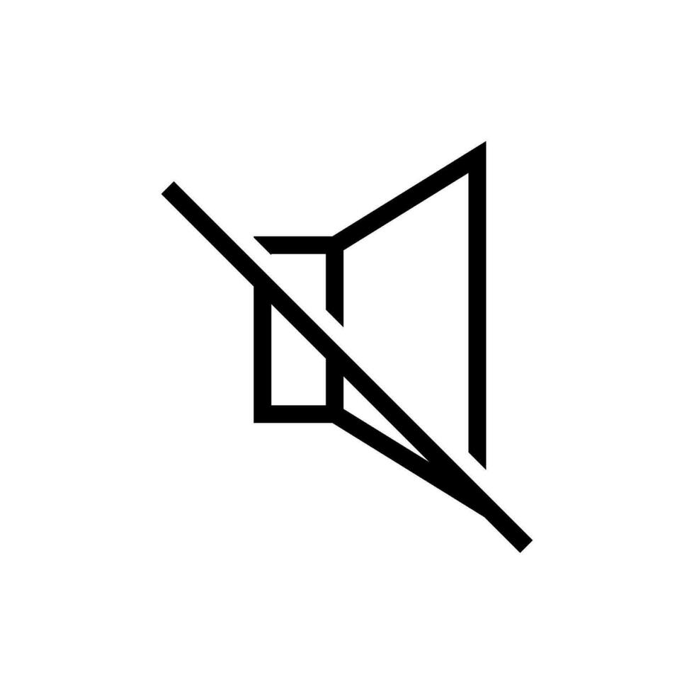 silent icon design vector templates