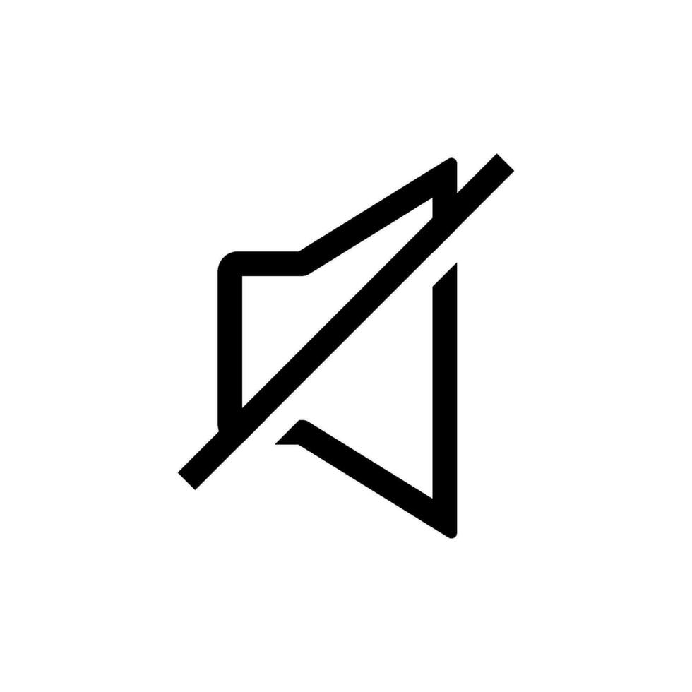 silent icon design vector templates