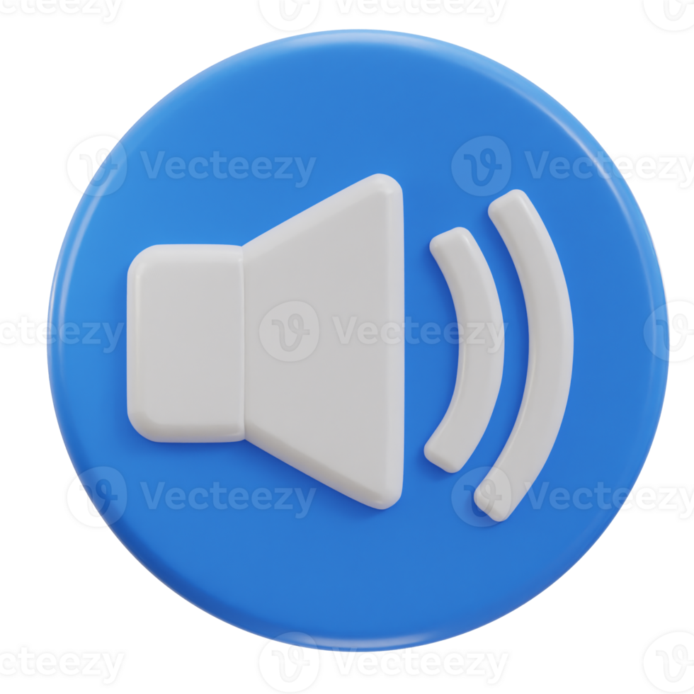 3d sound speaker icon png
