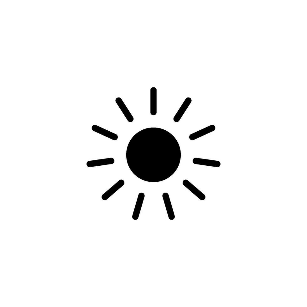 sun icon design vector templates