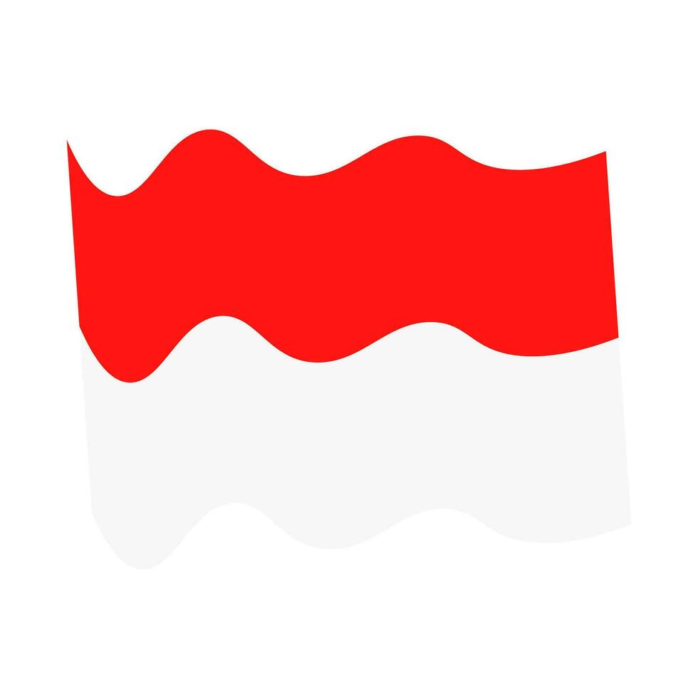 independence Indonesian flag, icon ellements illustration vector