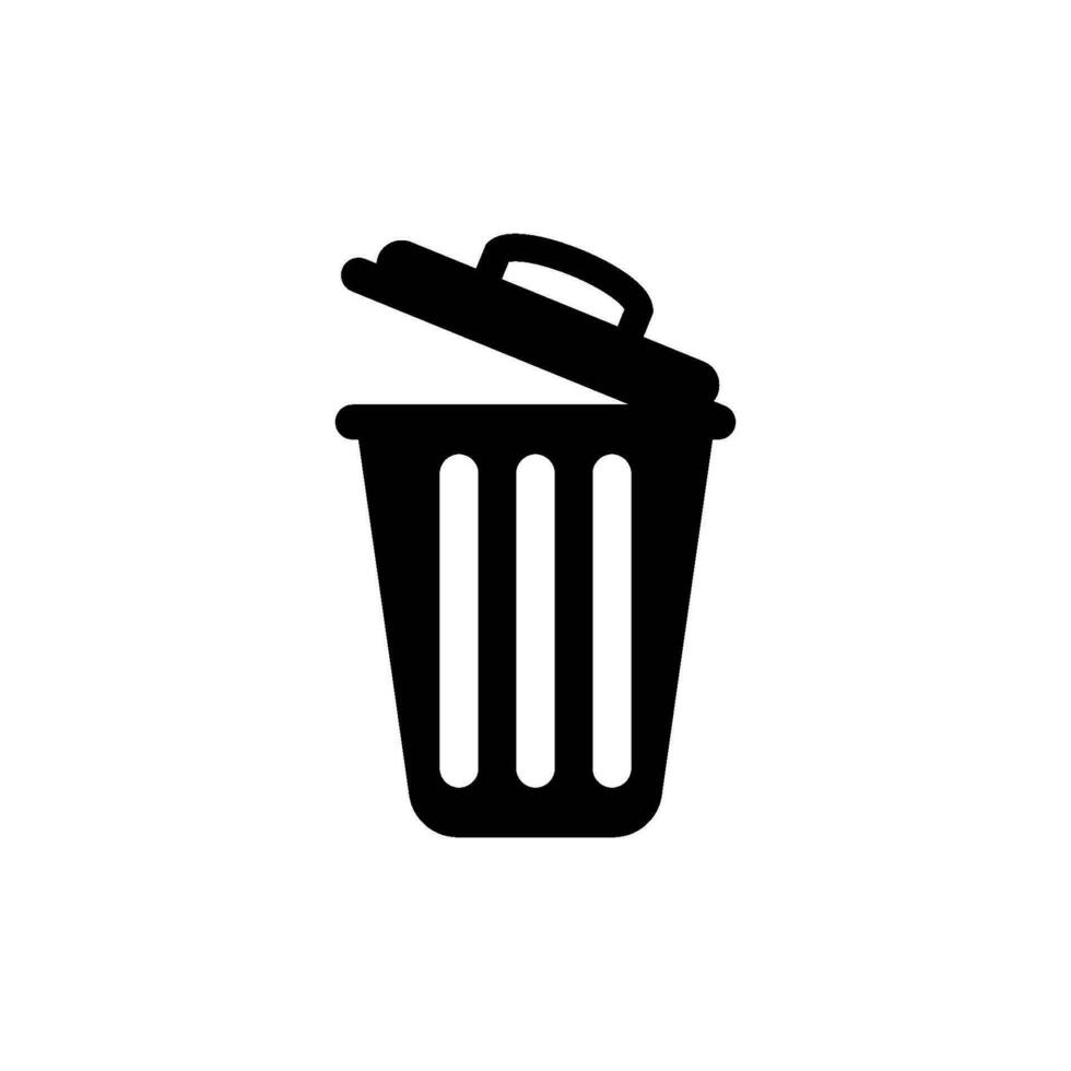 trash icon vector design templates