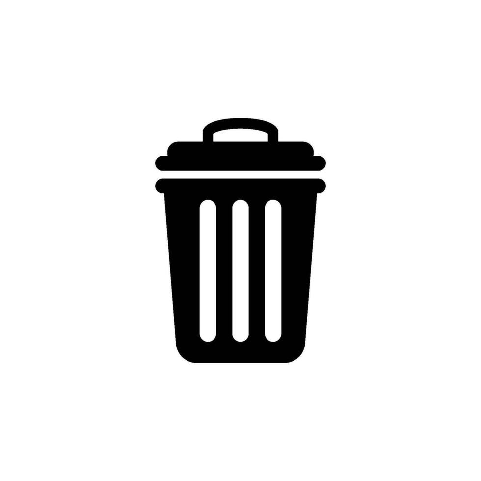 trash icon vector design templates
