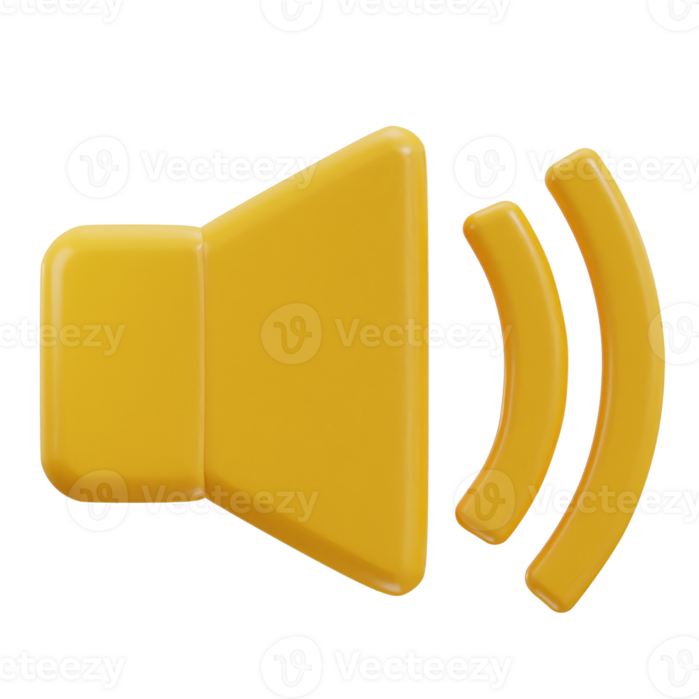 3d sound speaker icon png