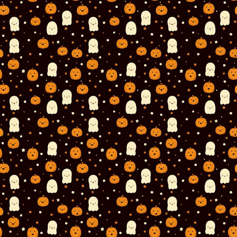 seamless pattern Halloween vector