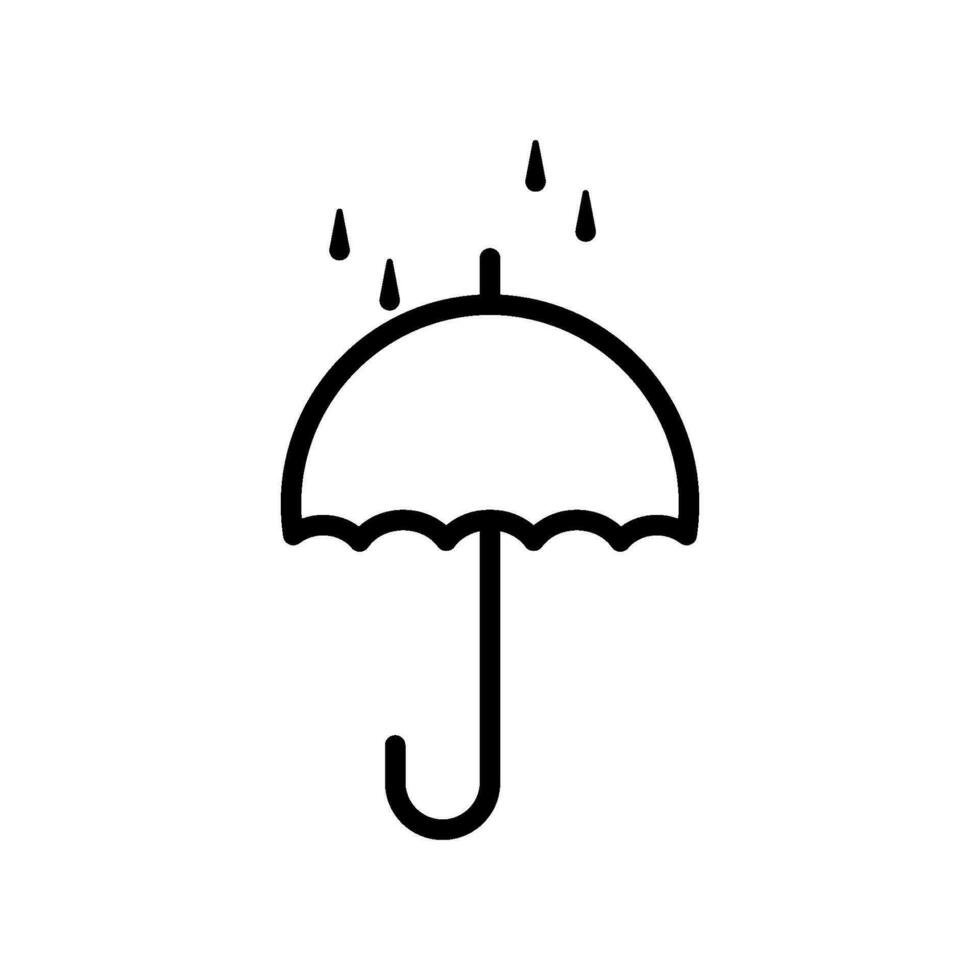 paraguas icono diseño vector plantillas